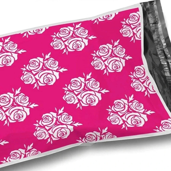 20 POLY MAILERS NEW PINK ENVELOPES SIZE 10x13 - Picture 2 of 4